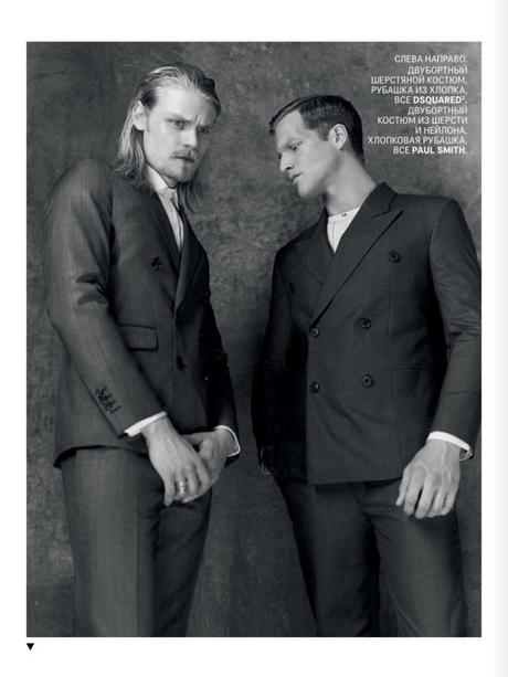 Tendances Homme automne et hiver 2015-2016 par GQ Russia.