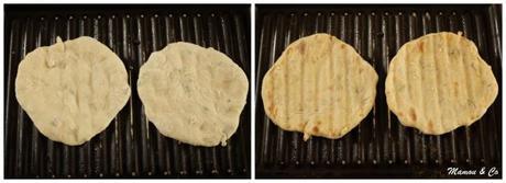 Petits pains plats aux fines herbes (flatbreads de Jamie Oliver)