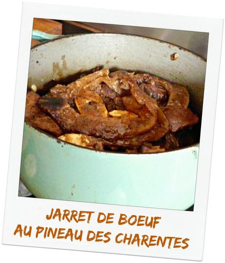 Jarret de boeuf au Pineau des Charentes