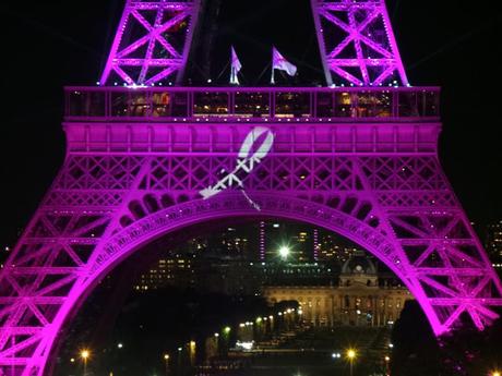 Une Pink Eiffel pour un Octobre Rose !