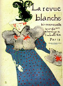 La Revue Blanche, par Toulouse-Lautrec