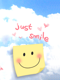 just smile