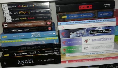 Bilan lecture du mois de septembre