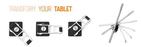 Lynktec 360° tablet kickstand: le stand à faire tourner les iPad