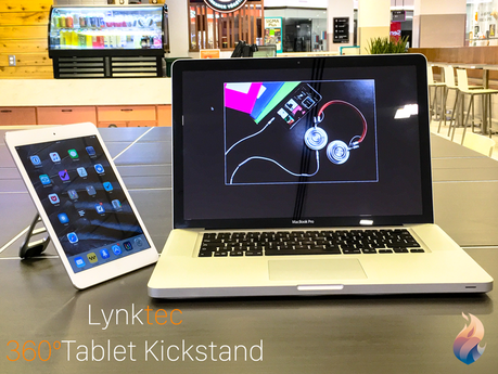Lynktec 360° tablet kickstand: le stand à faire tourner les iPad