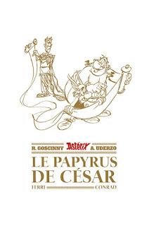 Astérix, le papyrus de César Artbook