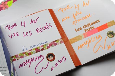 Dédicace de Magdalena - Salon Lire en poche 2015 - Gradignan