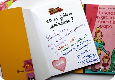 Dédicace de Claire Clément - Salon Lire en poche 2015 - Gradignan