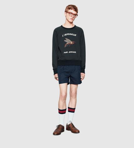 Collection Homme Gucci cruise du printemps et été 2016.