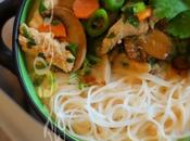 ~Soupe thaï poulet nouilles~
