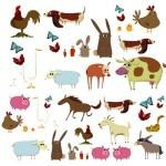 illustration animaux de la ferme