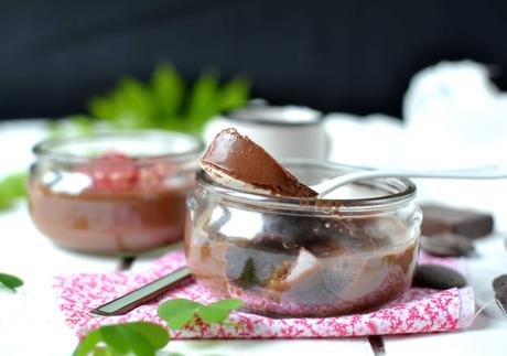 Flans végétaux au chocolat { 1,2,3 Veggie }