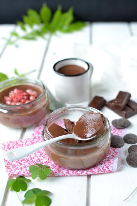 Flans végétaux au chocolat { 1,2,3 Veggie }