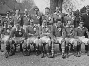 Irlande (1921) / Argentine (1927), images : gallica.bnf.fr et en.wikipedia.org/wiki/Argentina_national_rugby_union_team