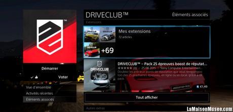 DLC DriveClub Extensions