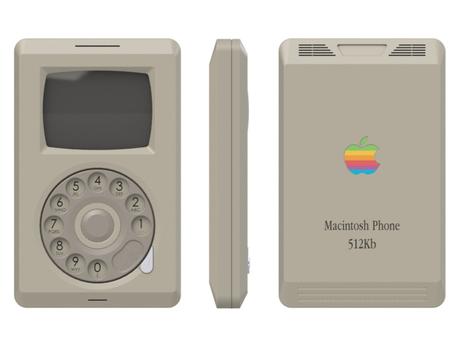 Si l'iPhone était sorti en 1984, il ressemblerait à ça...