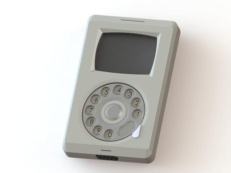 Si l'iPhone était sorti en 1984, il ressemblerait à ça...