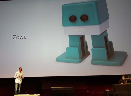 Halu et Zowi, lumière connectée et robot jouet programmable open source chez BQ
