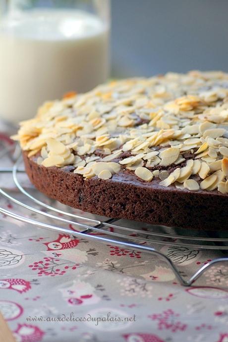 Gâteau moelleux au chocolat sans œufs