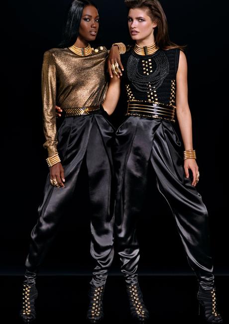 Le lookbook de la collection Balmain pour H&M...
