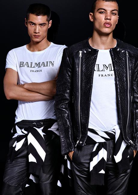 Le lookbook de la collection Balmain pour H&M...