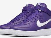 Nike Force High Varsity Purple Leather