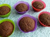 muffins végans hyperprotéinés chicorée cacao coco sarrasin avoine (diététiques, sans gluten oeuf beurre, riches fibres)