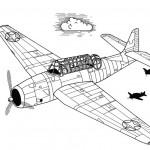 dessin d avion de chasse
