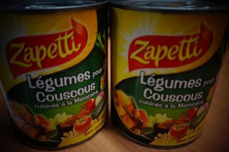 TEST :Légumes pour Couscous cuisinés à la Marocaine