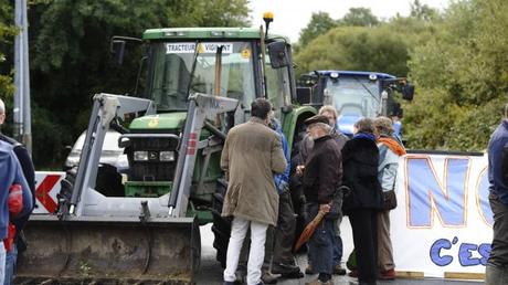 En septembre, des opposants avaient fermé les routes au juge de l'expropriation