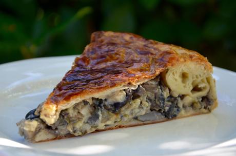 Tourte aux cèpes