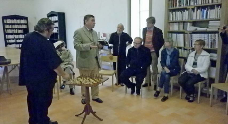 Les bénévoles étaient encore une fois sur le pont pour offrir un riche week-end les 3 et 4 octobre 2015 aux Rencontres Julien Gracq de St-Florent-le-Vieil