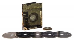 Les visuels des steelbooks français de Game of Thrones