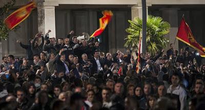 Manifestation antigouvernementale au Monténégro: 8 blessés