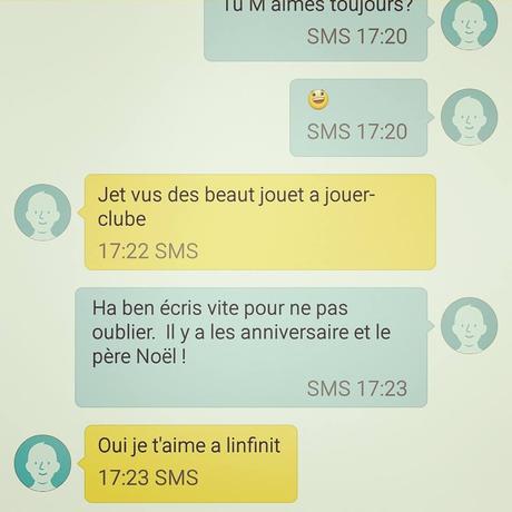 Mon coeur de Maman pour un sms