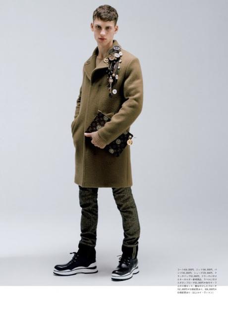 Tendances Homme automne et hiver 2015-2016 par Brutus Magazine avec Louis Vuitton.