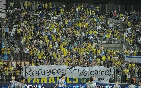 Les tribunes du Beitar lors d'un match récent...