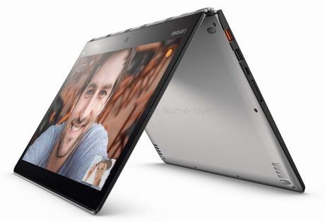 Nouvel ordinateur portable convertible Lenovo Yoga 900, l’un des plus fins au monde