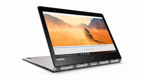 Nouvel ordinateur portable convertible Lenovo Yoga 900, l’un des plus fins au monde