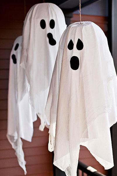 fantomes avec des draps