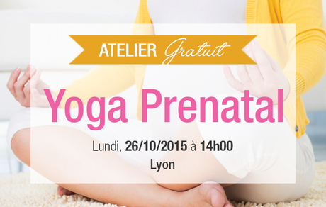 Atelier yoga prénatal avec Dorothée Cottarel