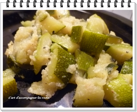 Courgettes à l'ail WW2