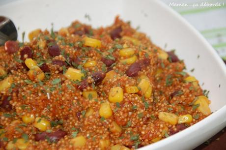 Quinoa à la mexicaine