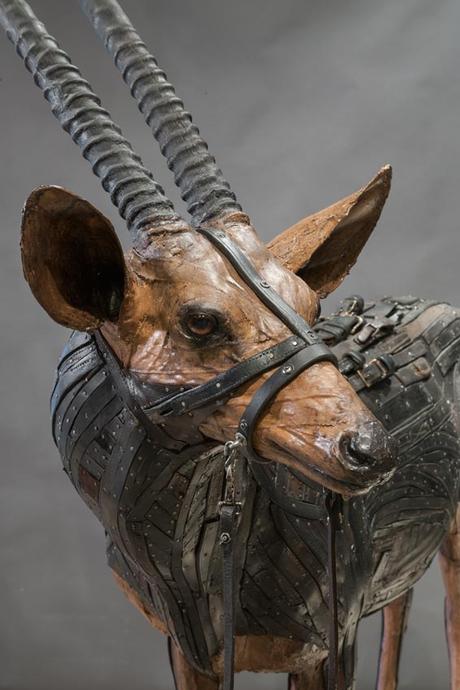 Ron Pippin - sculptures - African Antelope head
