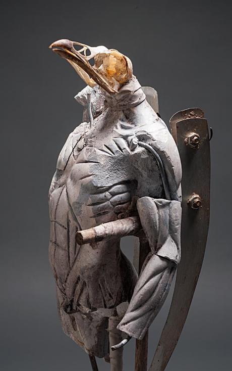 Ron Pippin – sculptures – birdman