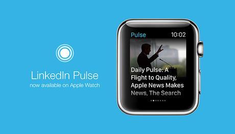 Linkedin Pulse s’offre à l’ Apple Watch