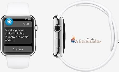 Linkedin Pulse s’offre à l’ Apple Watch