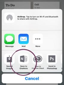 Microsoft OneNote sur iPad prend en charge le stylet Pencil de 53
