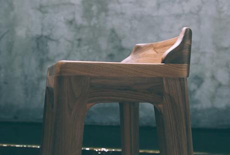 Tabouret de bar Aron par Luis Luna