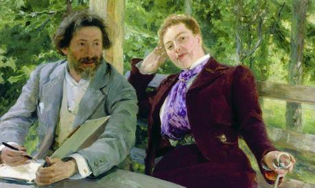 1903 autoportrait avec Natalia nordman